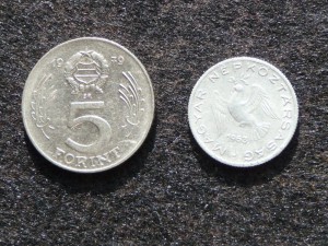 Forintmünzen, alt