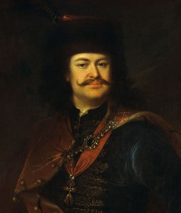 Ferenc II. Rákóczi, gemalt von Mányoki