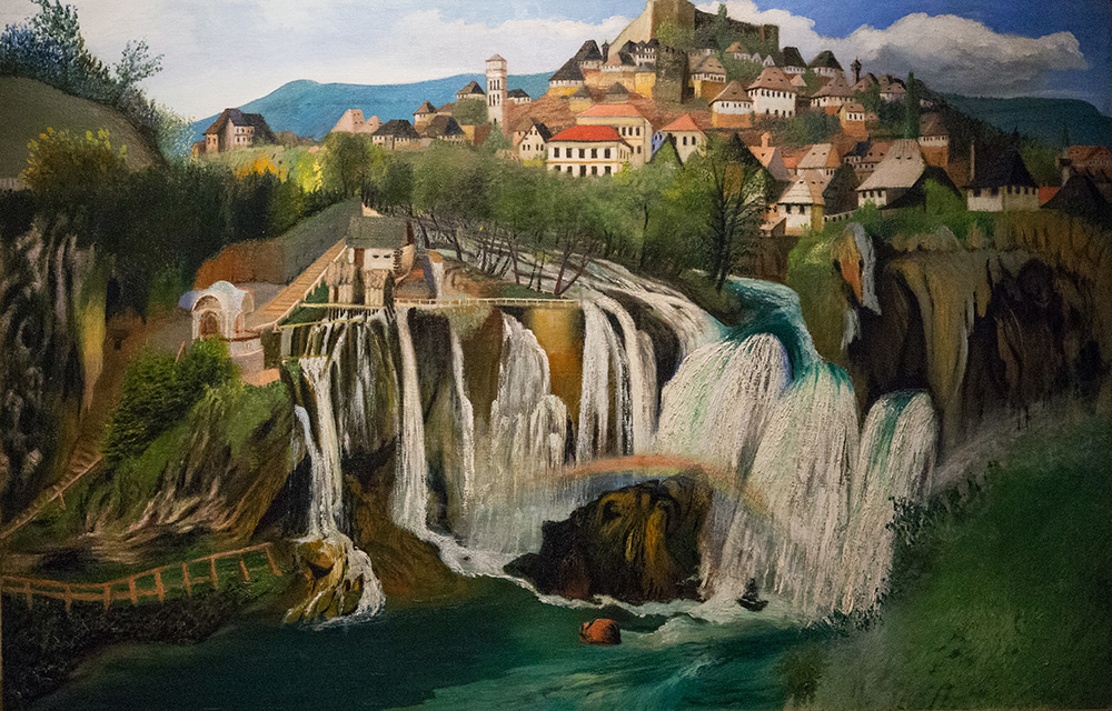 Wasserfall von Jajce (1903)