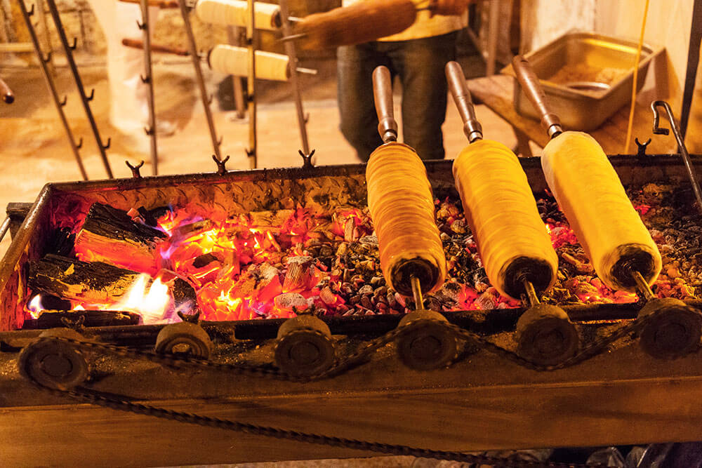 Kürtöskalács in Tokaj