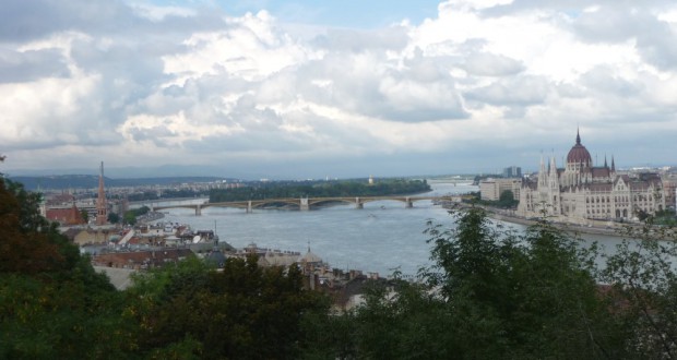 Budapest, Donaublick zur Margaretenbrücke