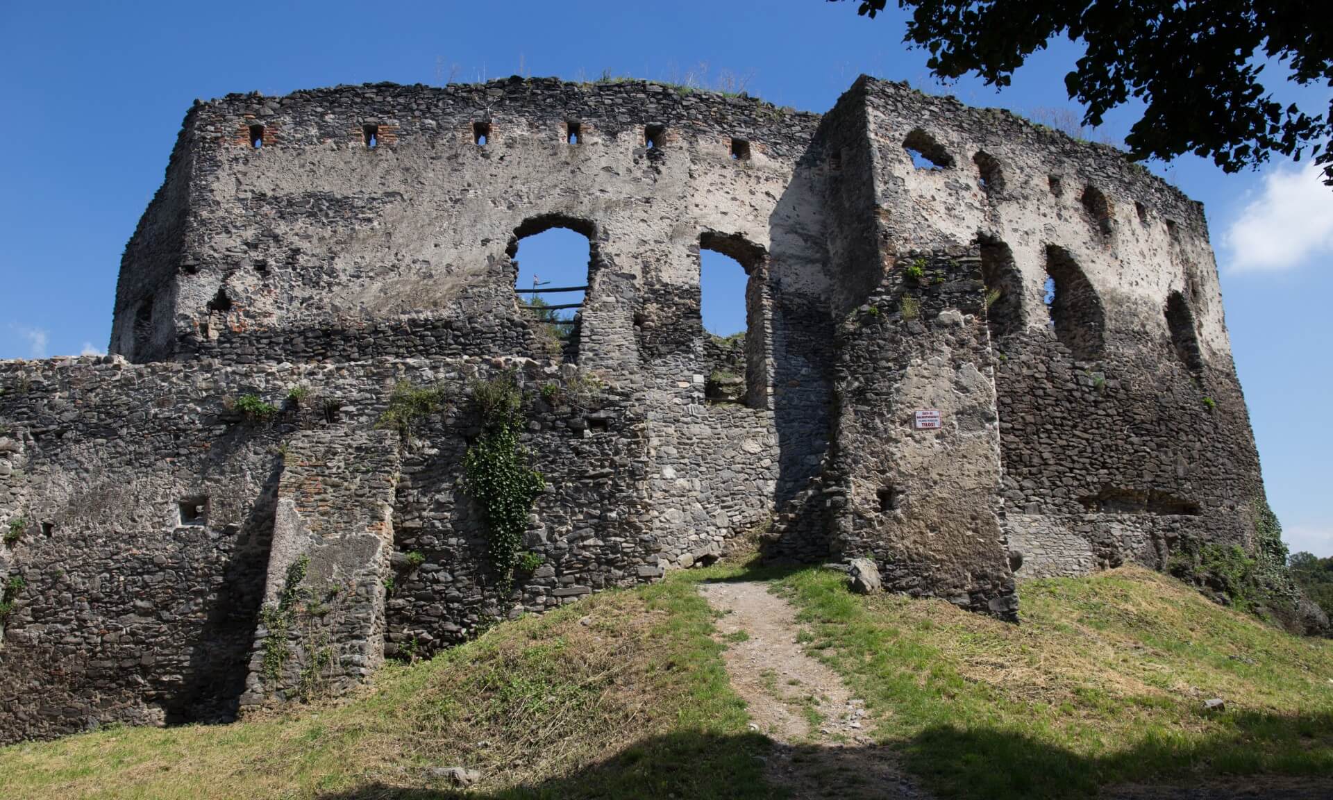 Ruine der Burg Somló