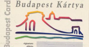 "Historische" Budapest Card von 2004