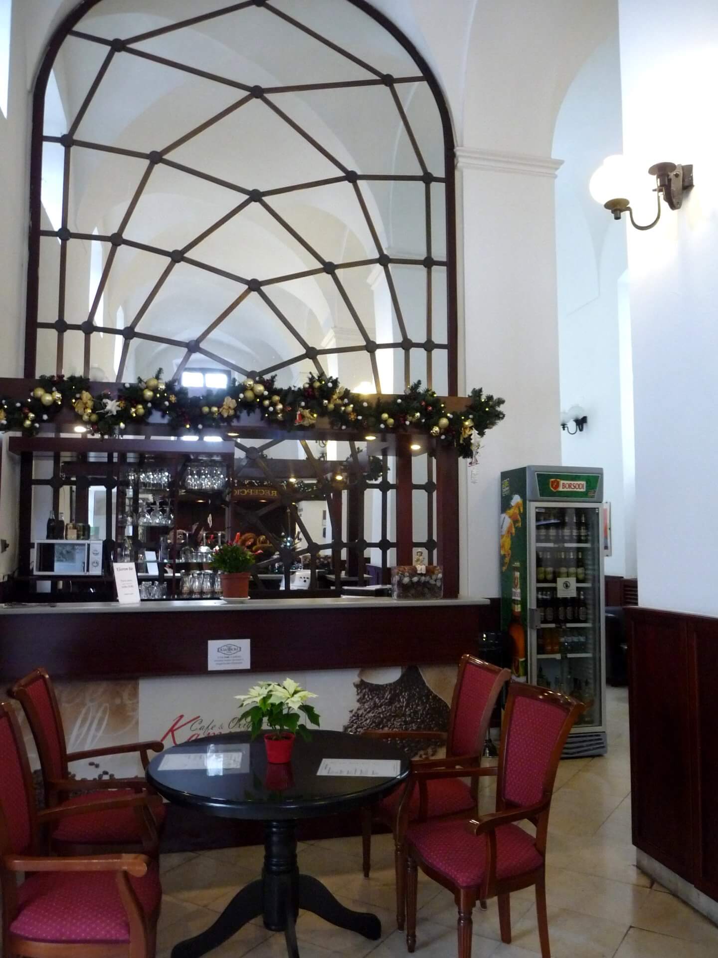 Foyer im Klastrum Hotel in Győr