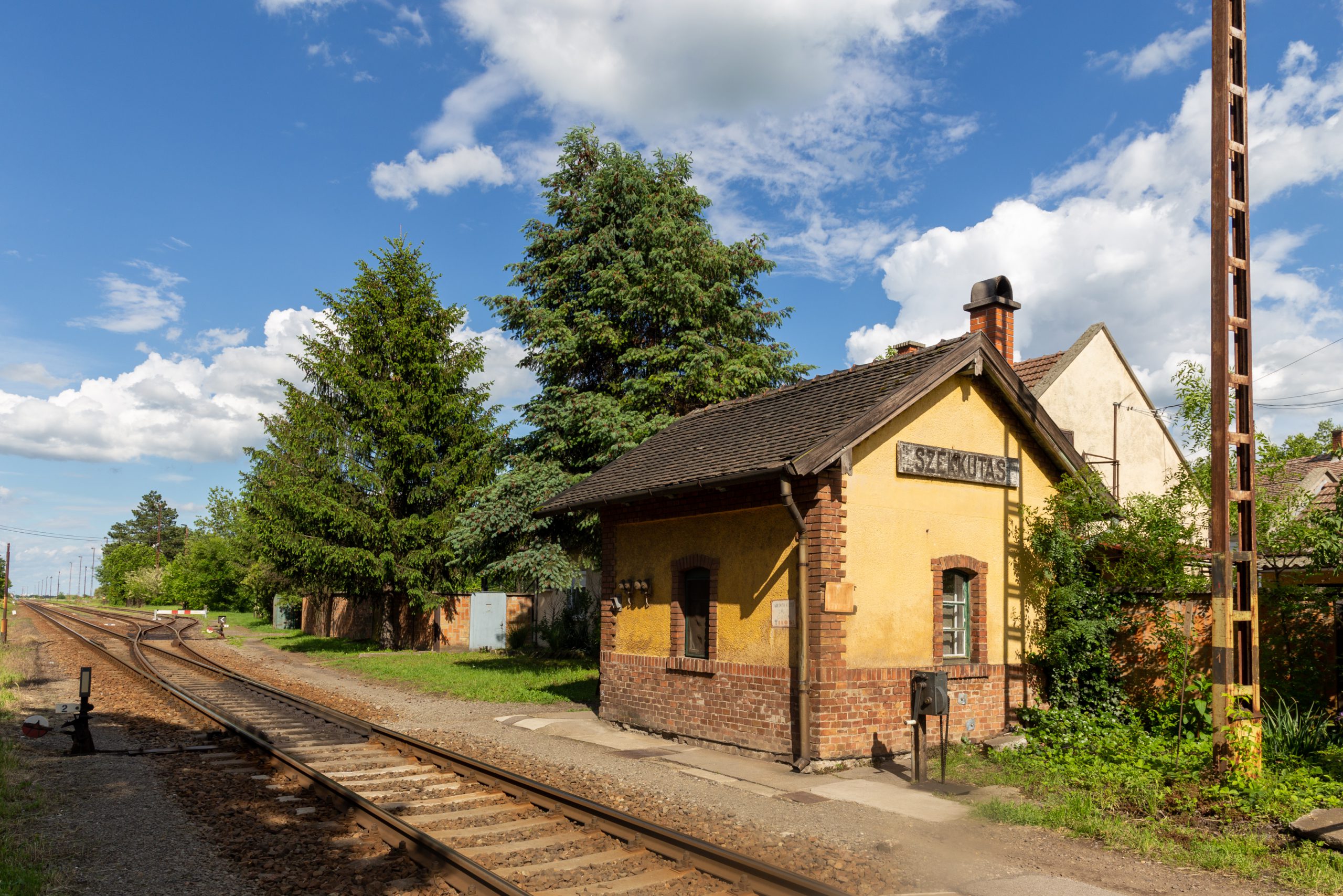 Piroschka-Bahnhof in Székkutas